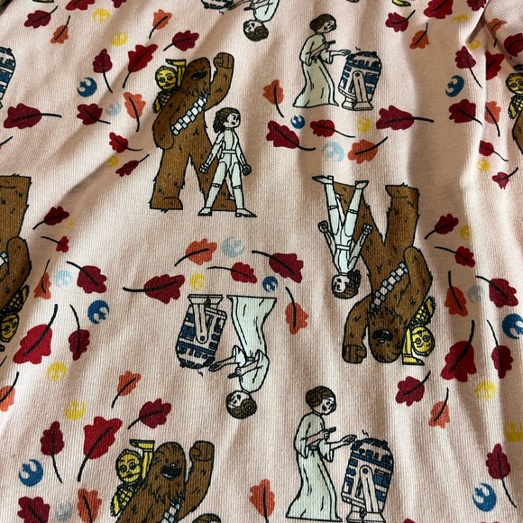 Hanna Andersson Star Wars Pink Character Pajama Set - Picture 2 of 5